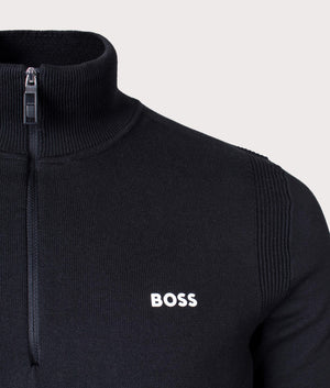 Quarter-Zip-Ever-X-Sweatshirt-Black-BOSS-EQVVS