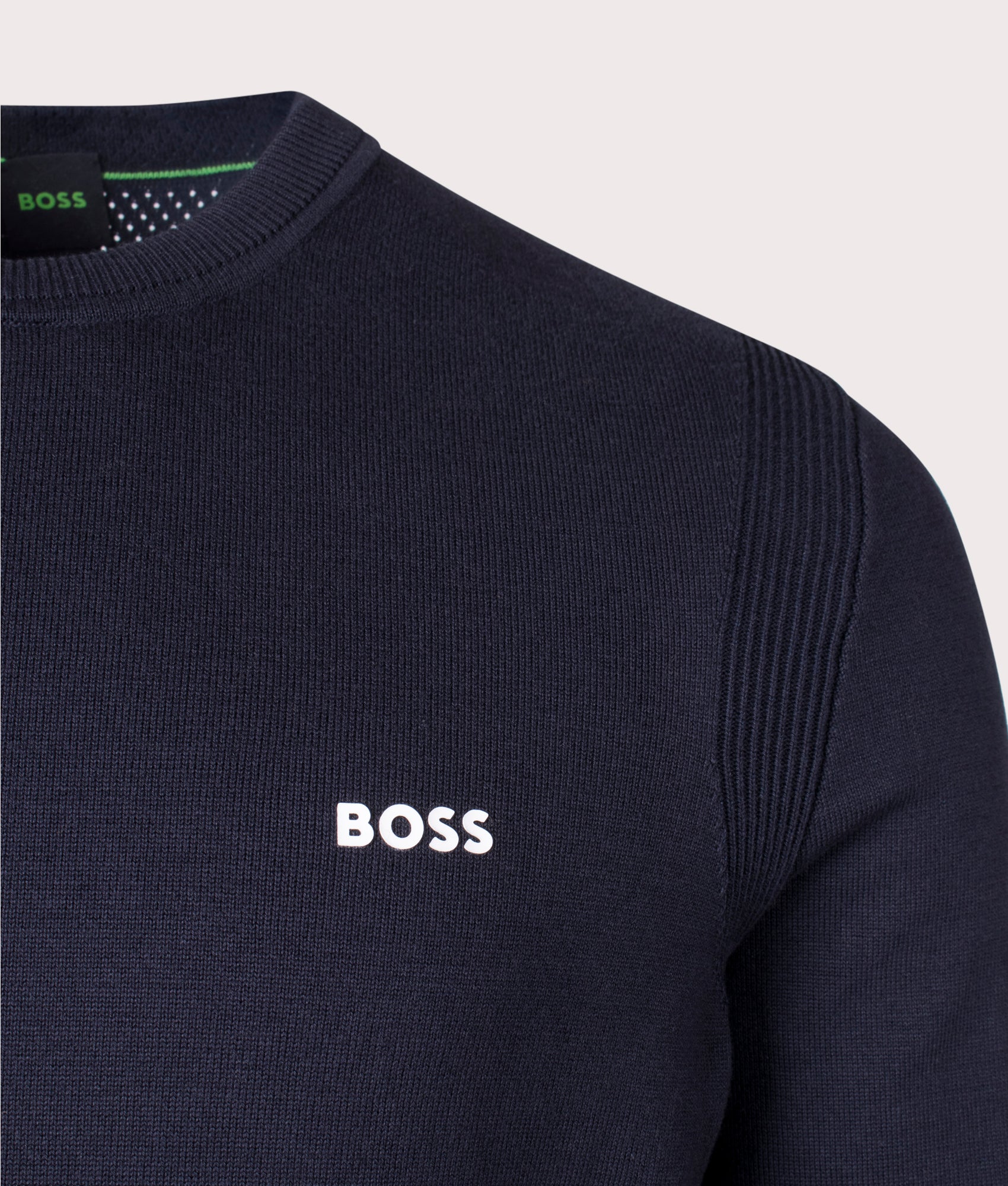 Ever-X-Crew-Neck-Jumper-402-Dark-Blue-BOSS-EQVVS-Front-Image