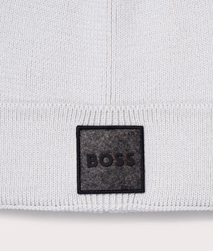 Foxxy-Beanie-Light/Pastel-Grey-BOSS-EQVVS