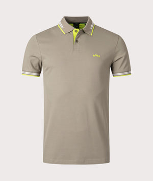Paul-Curved-Logo-Polo-Shirt-BOSS-Front