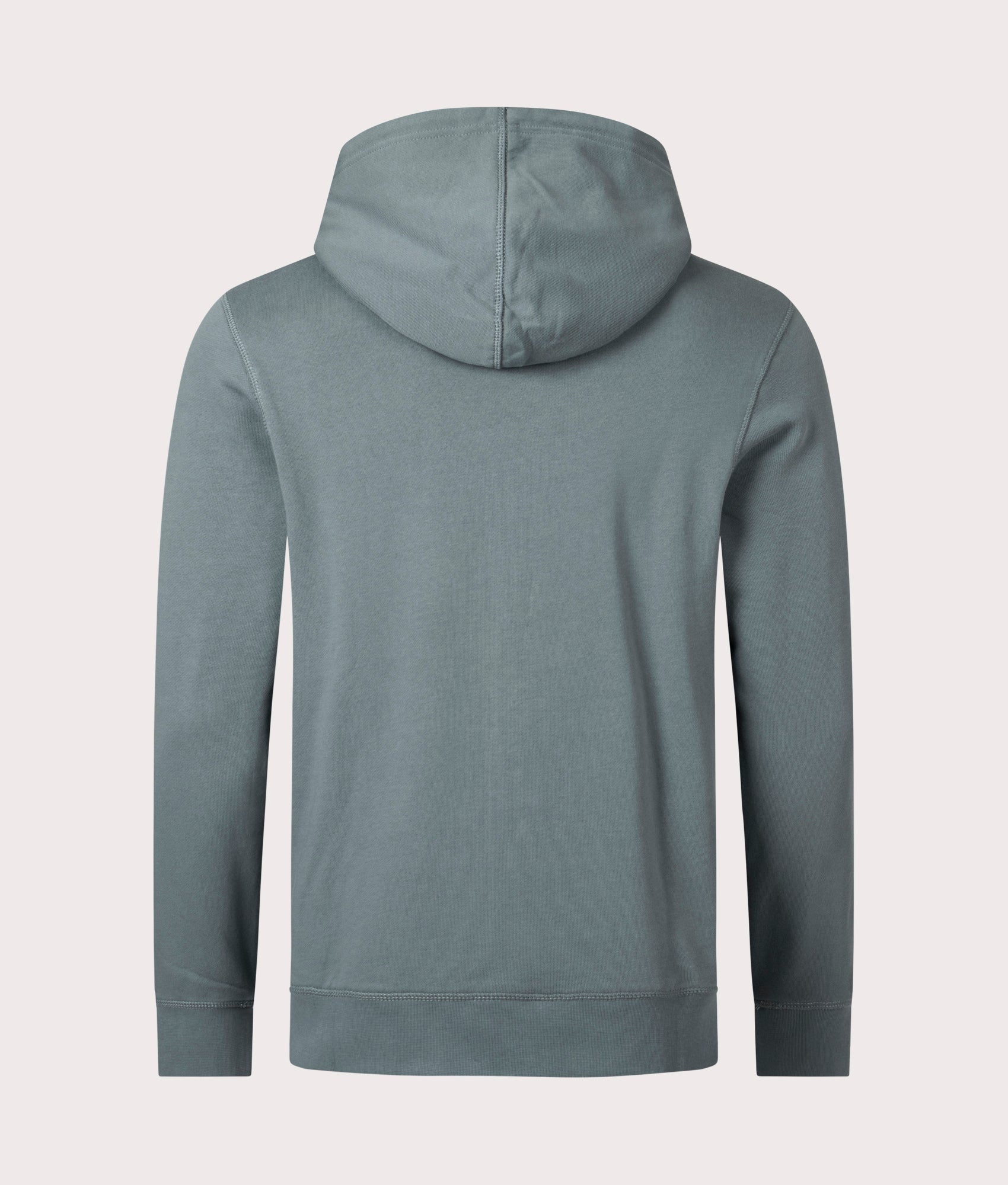 Wetalk Logo Patch Hoodie Open Green BOSS EQVVS Back