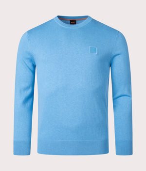 Kanovano-Jumper-Blue-BOSS-EQVVS-Front