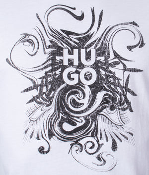 Dinkerton-T-Shirt-White-HUGO-EQVVS-Detail-Image