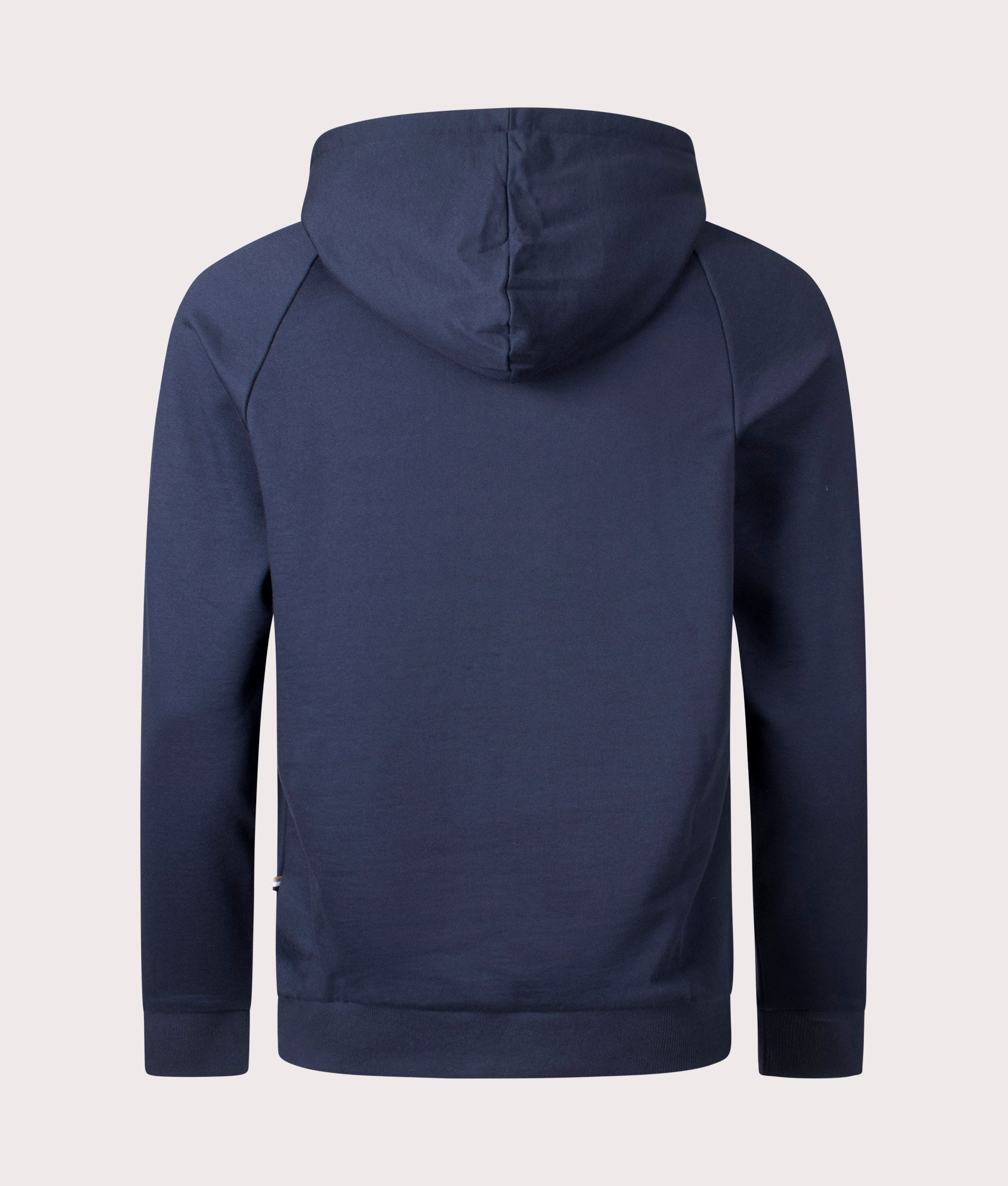 BOSS Fashion Hoodie in Dark Blue Back shot at EQVVS