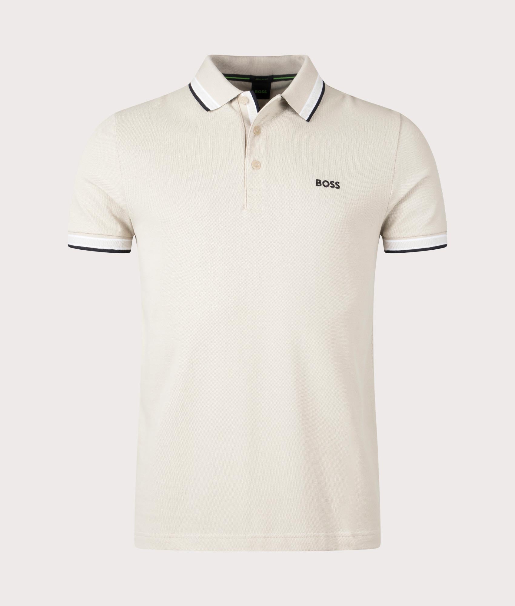 Paddy Polo Shirt Light Beige - BOSS - EQVVS 