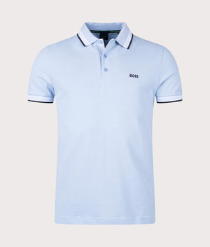 Paddy Polo Shirt Blue - BOSS - EQVVS