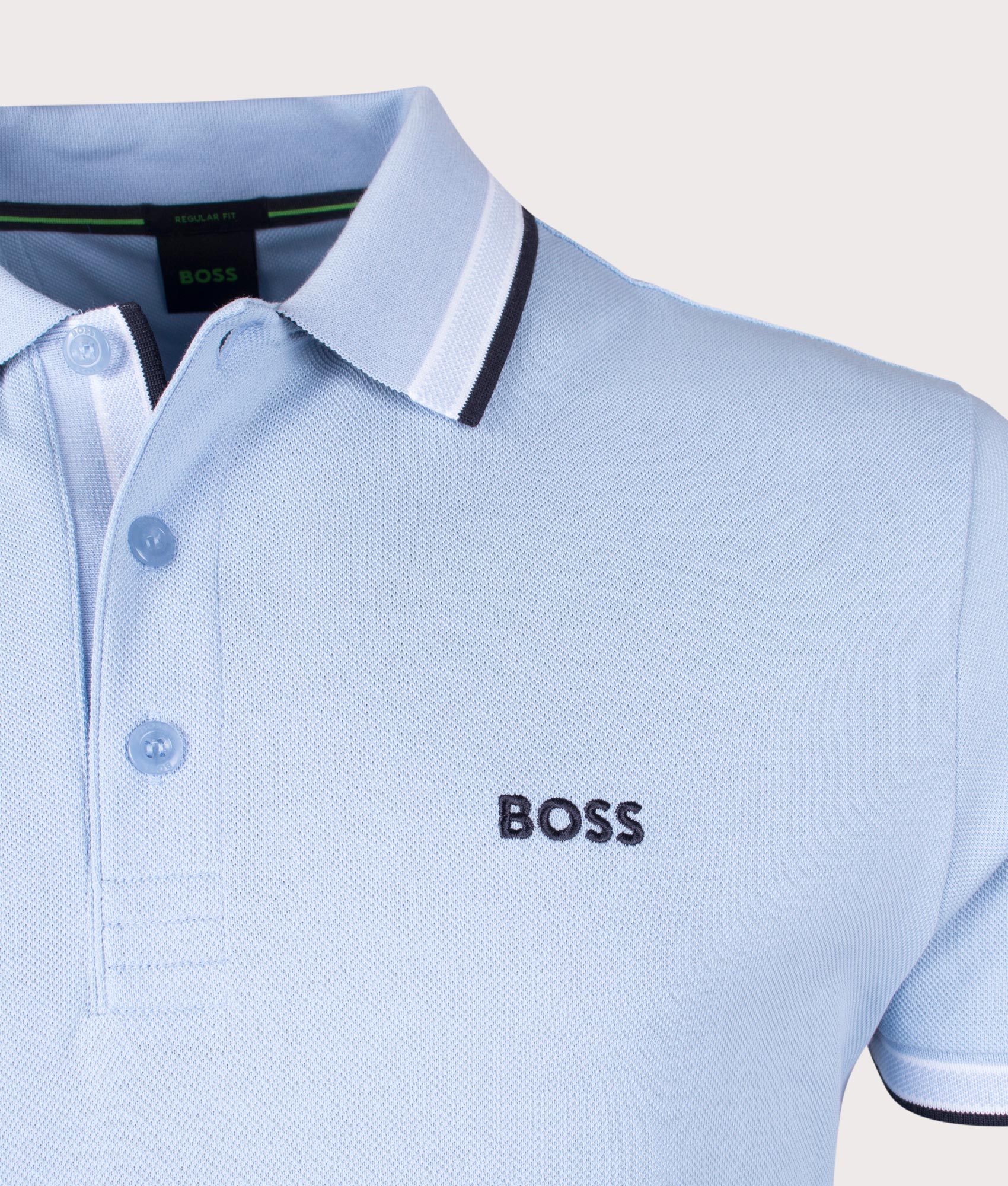 Paddy Polo Shirt Blue - BOSS - EQVVS