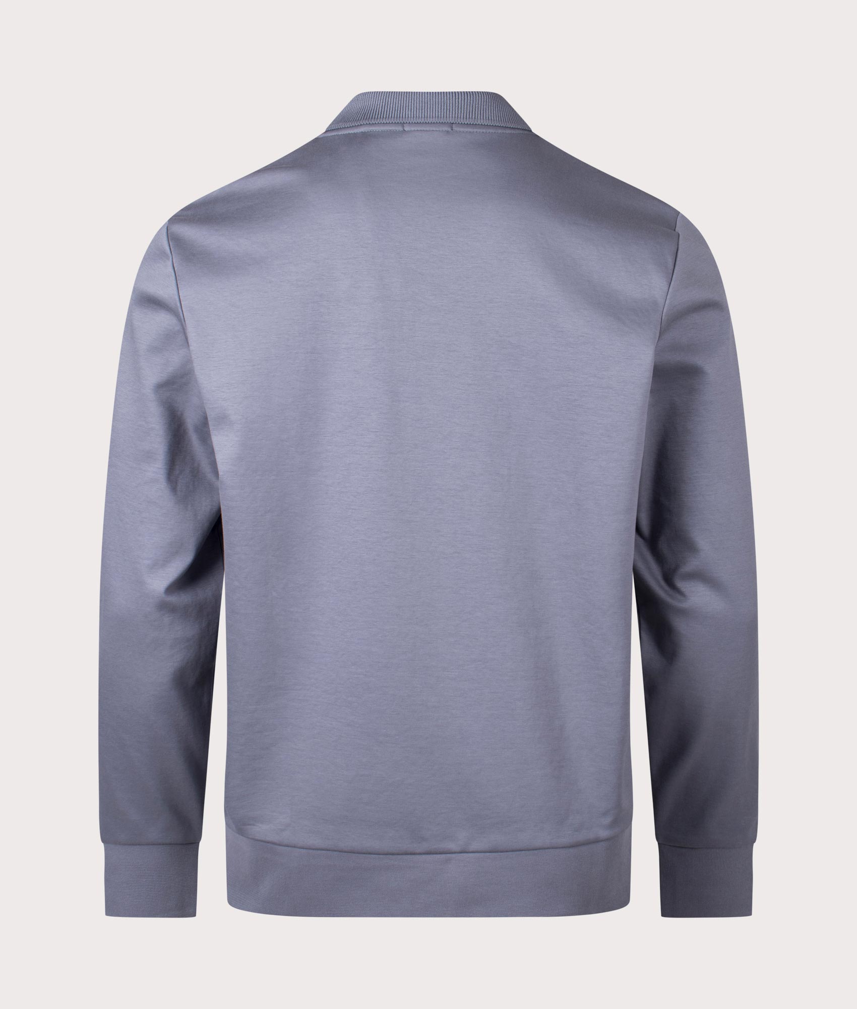 Plisy Long Sleeve Polo Shirt Grey - BOSS - EQVVS