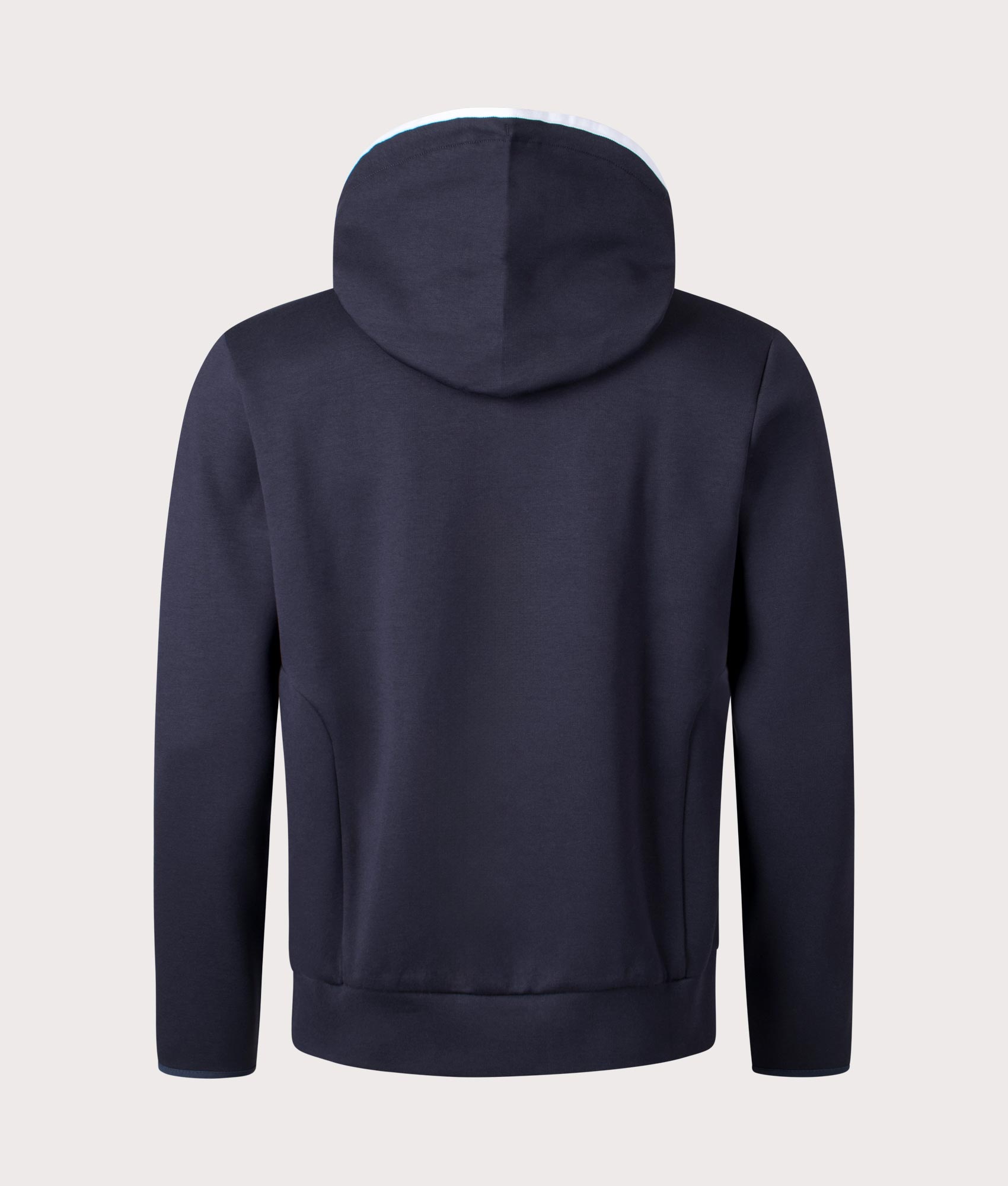 Saggy Zip Through Hoodie Dark Blue - BOSS - EQVVS