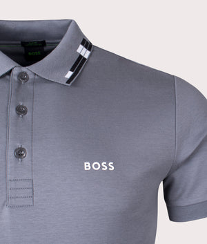 Slim-Fit-Paule-Polo-Shirt-036-Medium-Grey-BOSS-EQVVS-Detail-Image