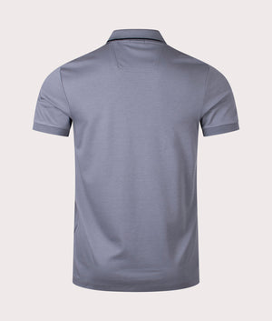 Slim-Fit-Paule-Polo-Shirt-036-Medium-Grey-BOSS-EQVVS-Back-Image