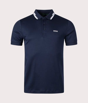 Paule Polo Shirt Drk Blue - BOSS -EQVVS