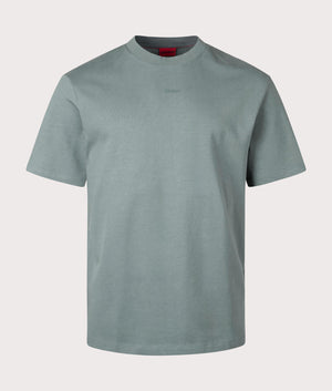 Relaxed-Fit-Dapolino-T-Shirt-307-Dark-Green-HUGO-EQVVS