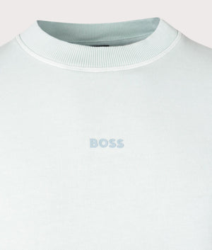 Wefade Sweatshirt Aqua - BOSS -EQVVS