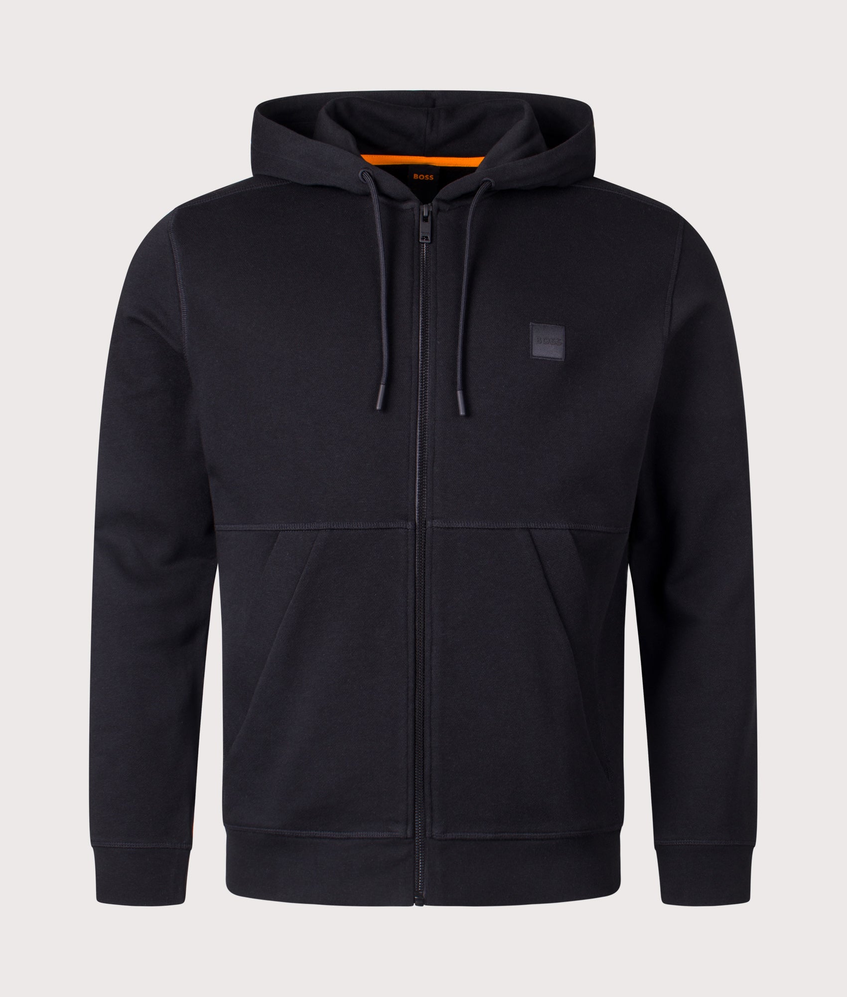 Zip Through Zetalky Hoodie. Shot by EQVVS. Front shot.
