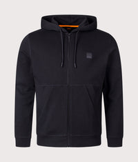 Zip Through Zetalky Hoodie: 001 Black 