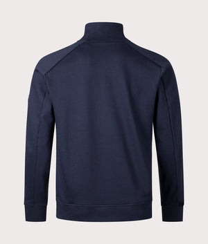 Zecompany-Quarter-Zip-Sweatshirt-Dark-Blue- BOSS-EQVVS