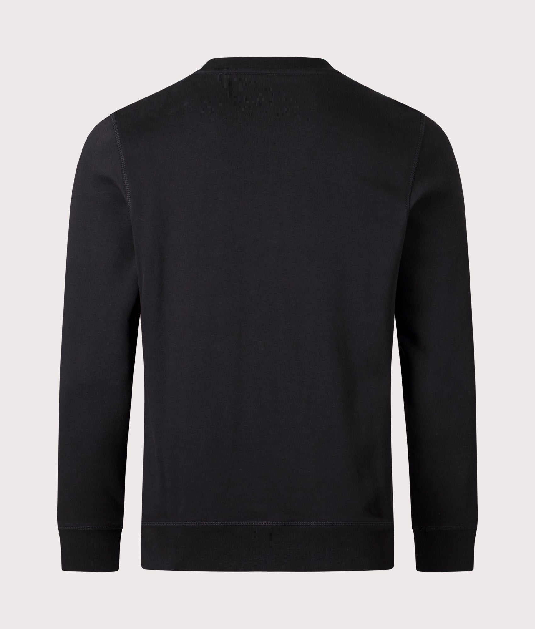 BOSS Relaxed Fit Westart in Black at EQVVS Menswear. Back shot.