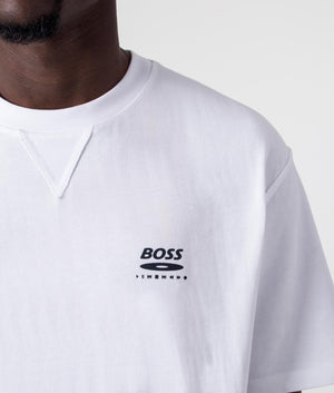 Oversized-Music-Y2K-T-Shirt-White-BOSS-EQVVS-Detail-Image