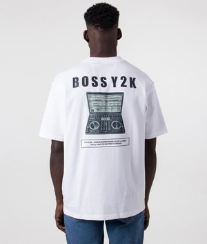 Oversized-Music-Y2K-T-Shirt-White-BOSS-EQVVS-Back-Image