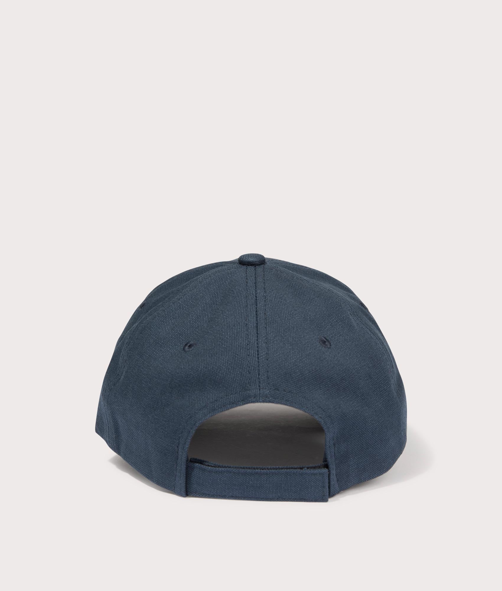 Fresco Cap in Dark Blue by Boss. EQVVS Back Angle Shot.