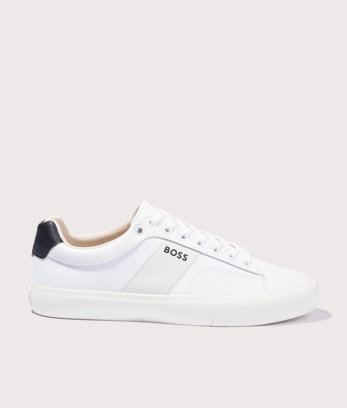 Flrb Aiden_Tenn_flrb Trainers in Open White | BOSS | EQVVS