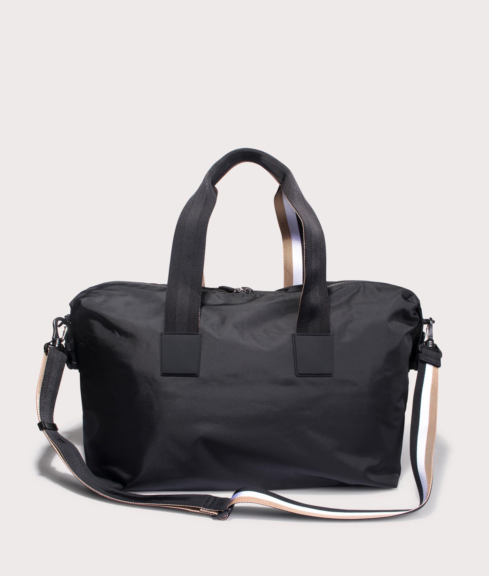 BOSS Catch 3.0 Holdall Bag in Black. At EQVVS Menswear. Back shot