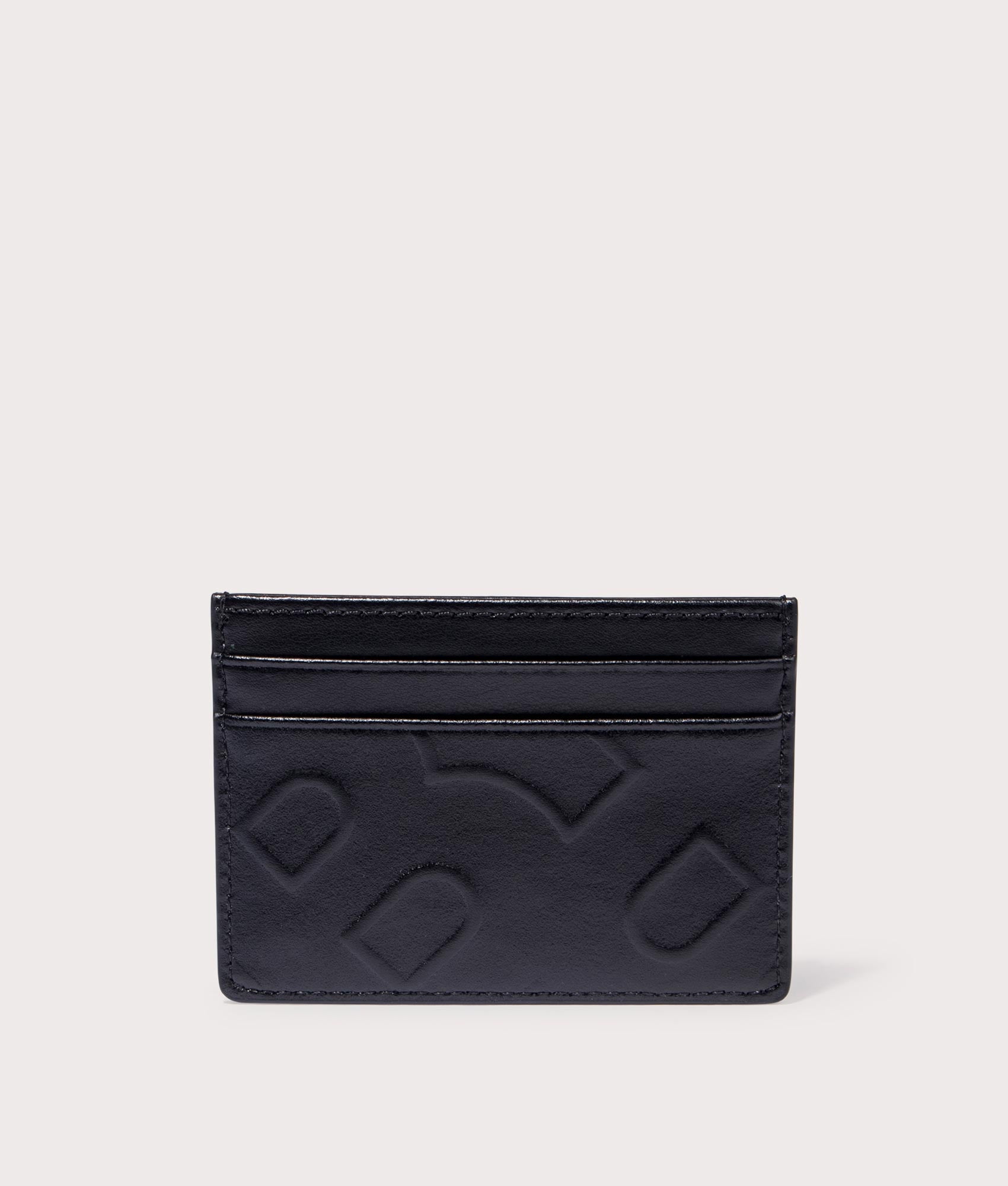 BOSS Embossed Card Case & Wallet Gift Set Black Inside 2 EQVVS