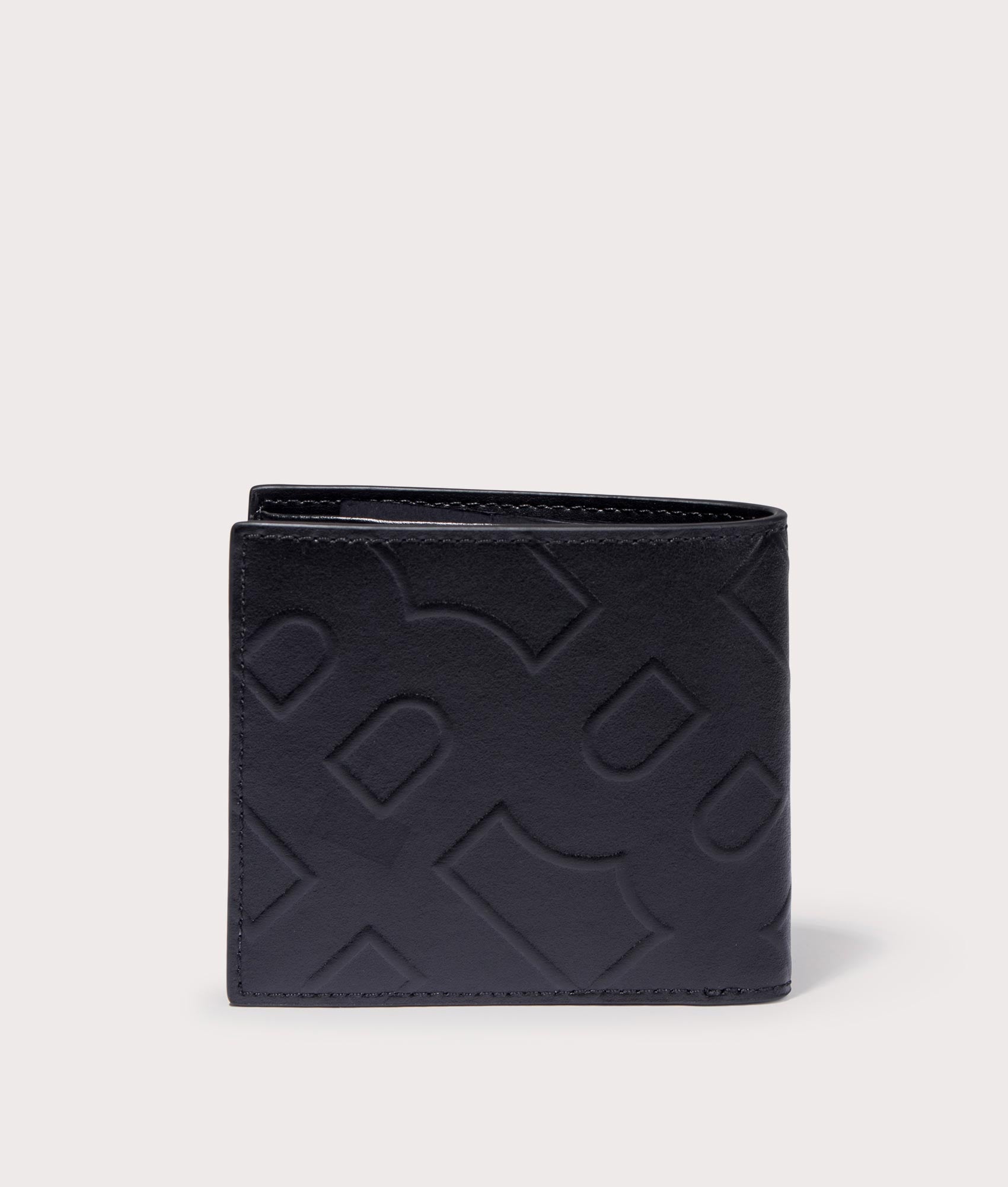 BOSS Embossed Card Case & Wallet Gift Set Black Back EQVVS