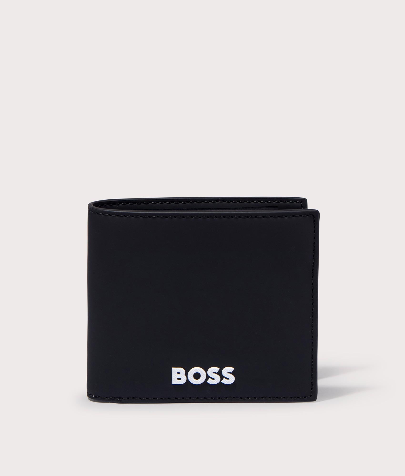 BOSS Catch 3.0 Cardholder Black Front EQVVS