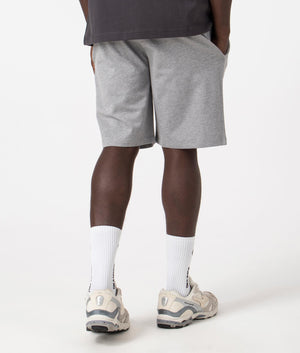 BOSS Authentic Shorts in Grey 100% Cotton Back Shot at EQVVS