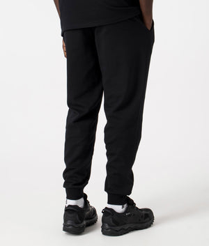 Heritage Pants in Black by Boss. EQVVS Back Angle Shot.