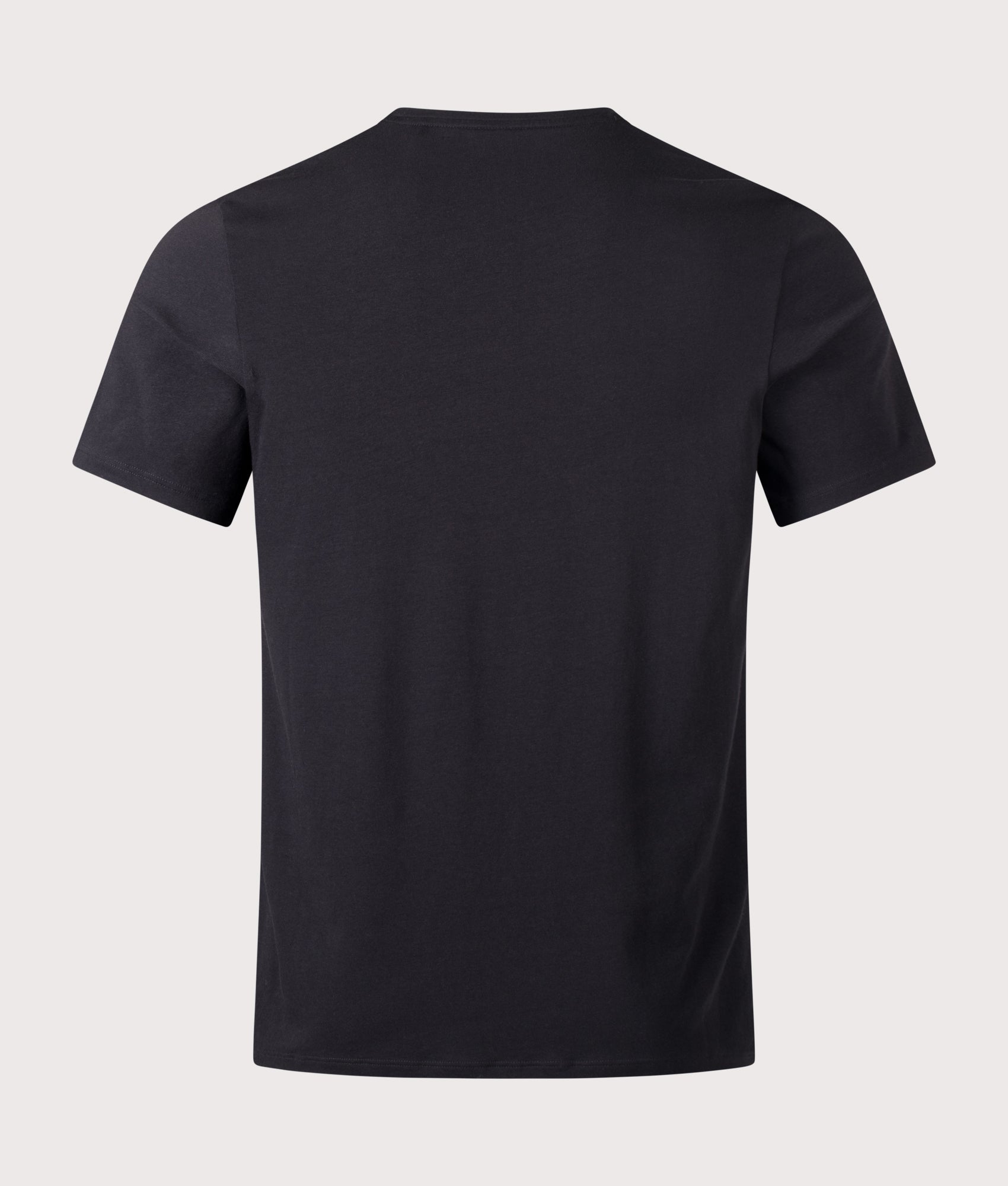 BOSS Mix & Match T-Shirt in Black at EQVVS Menswear. Back shot.