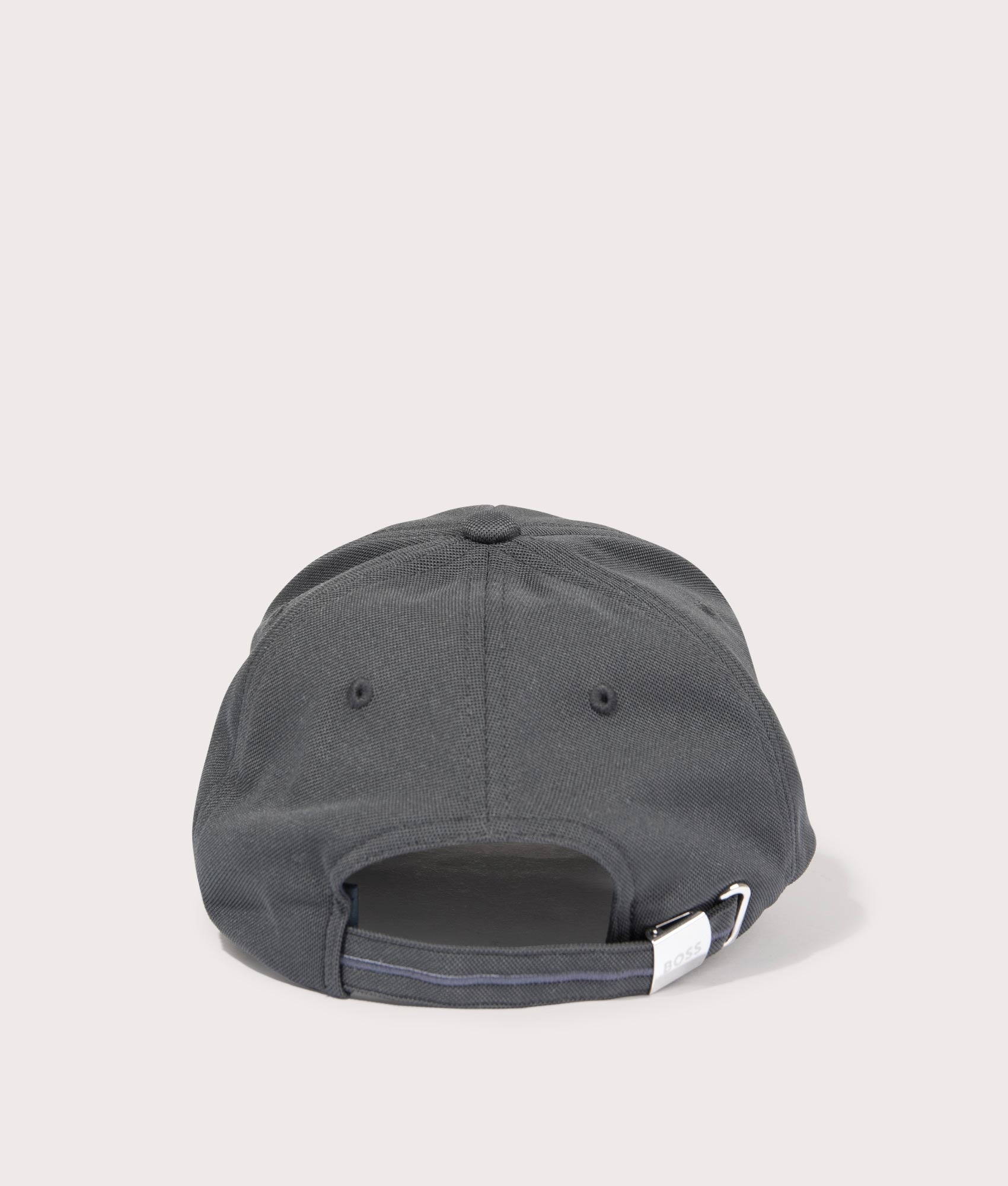 US Cap in Charcoal by Boss. EQVVS Back Angle Shot.