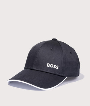 Bold Cap in Black by Boss. EQVVS Side Angle Shot.