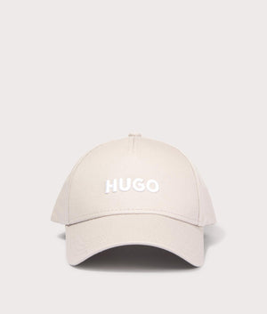 Jude-BL Cap in Light Pastel Grey by Hugo. EQVVS Front Angle Shot.