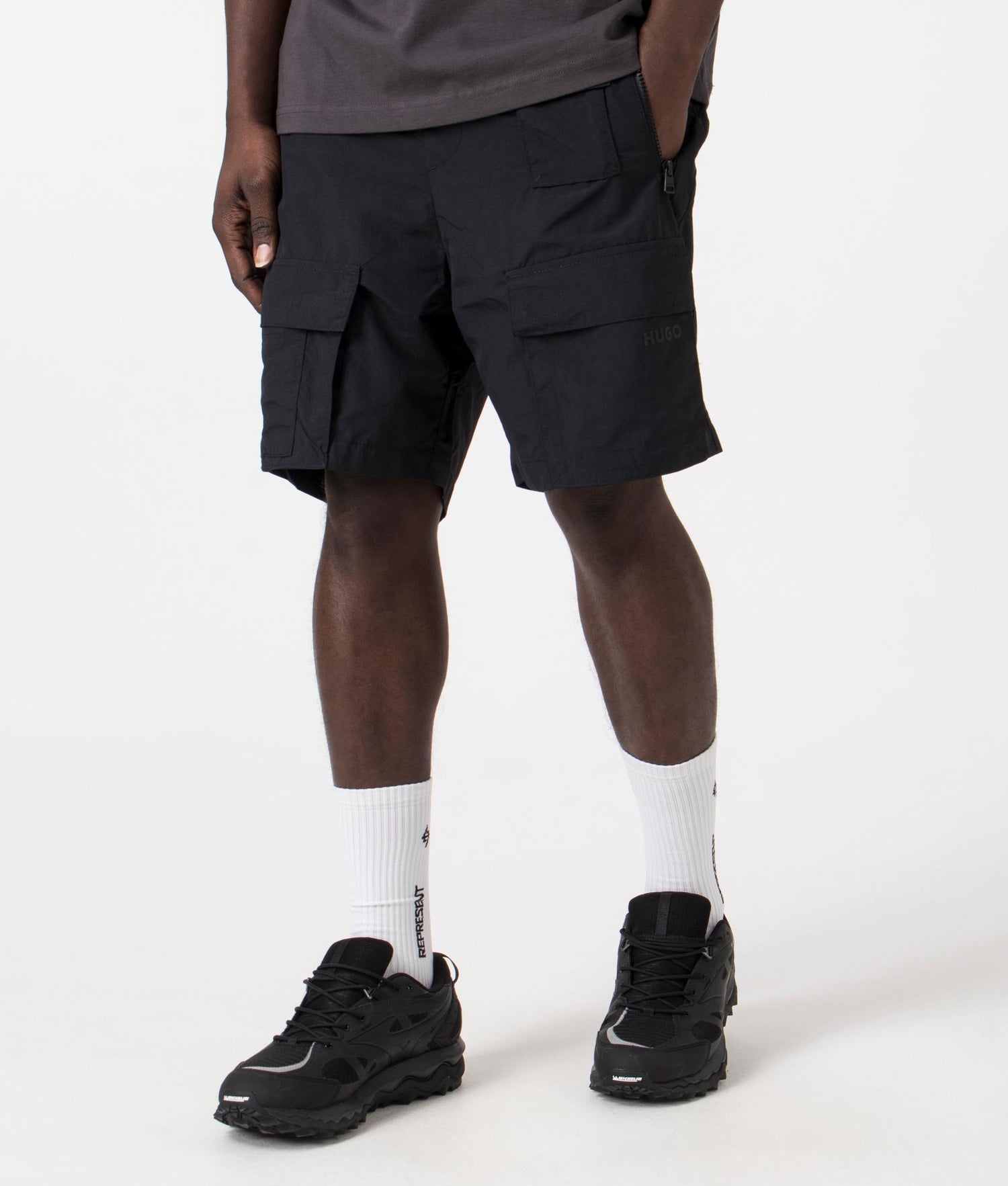 Jad 242 Shorts Black | Hugo | EQVVS