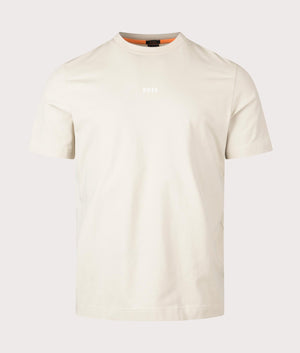Relaxed Fit Tchup T-Shirt Light Beige - BOSS - EQVVS