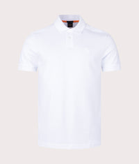 Slim Fit Passenger Polo Shirt: 100 White 