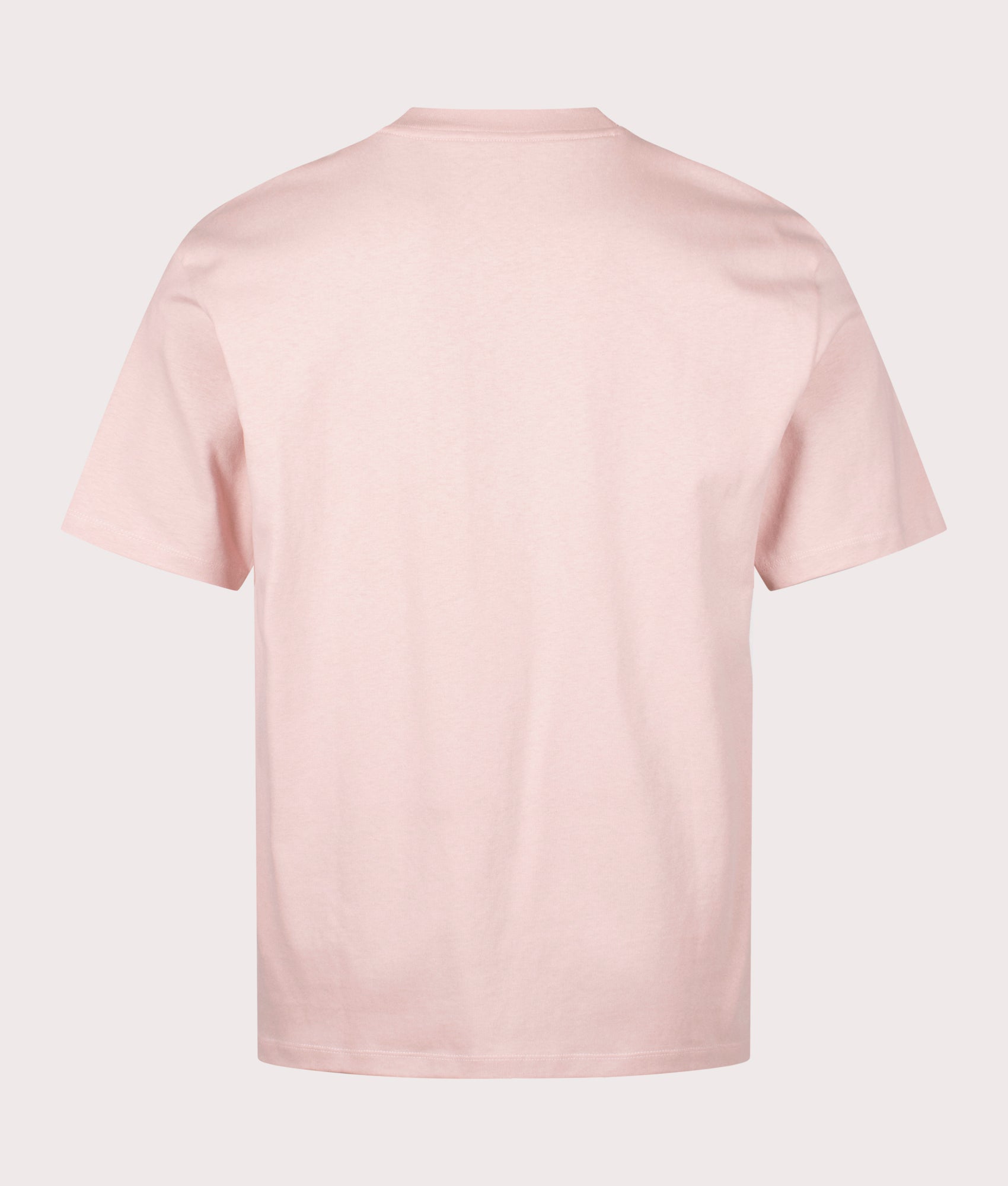 Relaxed Fit Dapolino T-Shirt in Light Pastel Pink. EQVVS Back Angle Shot.