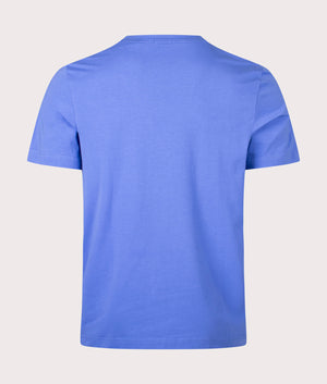 BOSS Relaxed Fit Tchup T-Shirt in Bright Purple Back Shot at EQVVS