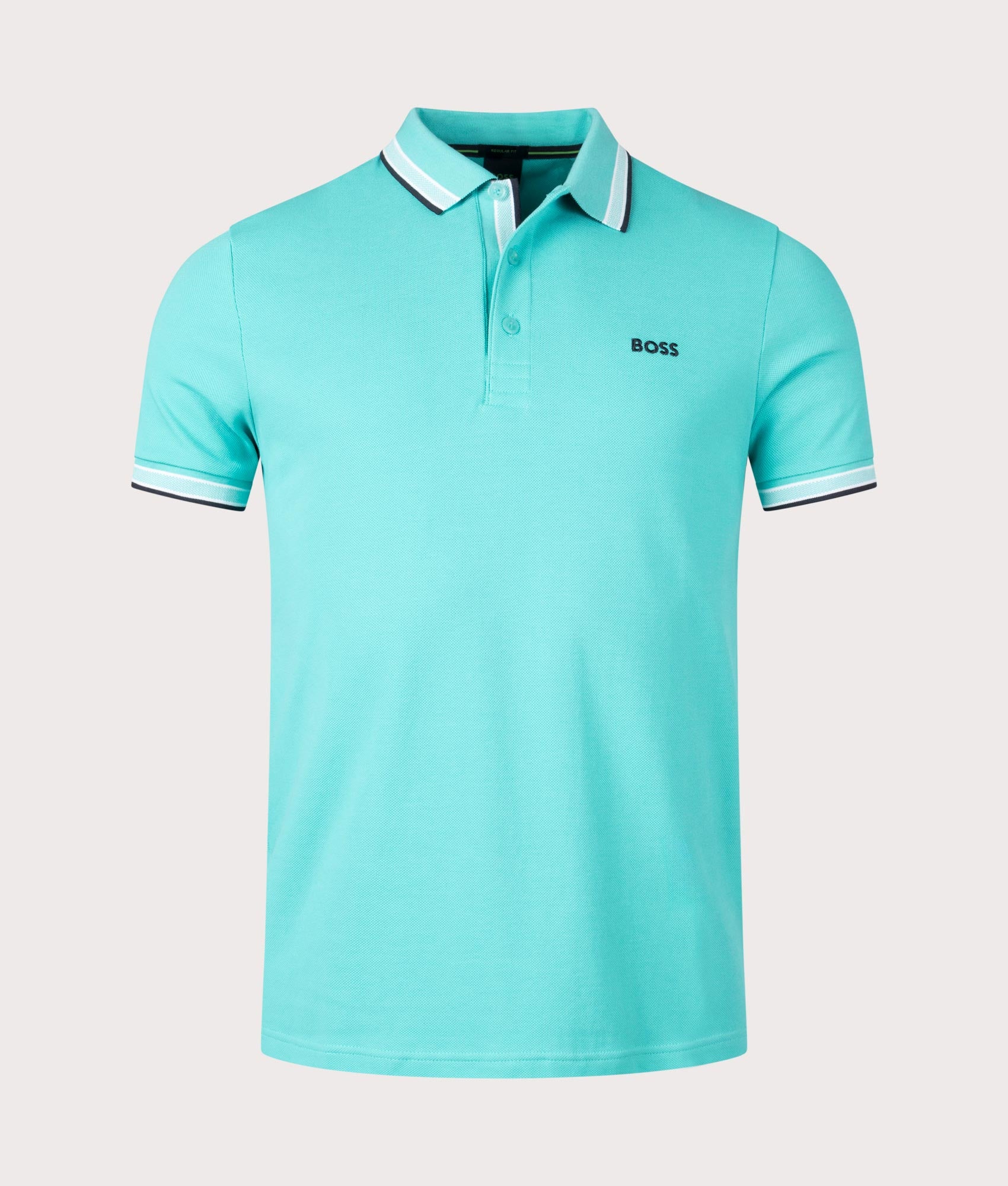 Paddy Polo Shirt in turquoise - BOSS -EQVVS