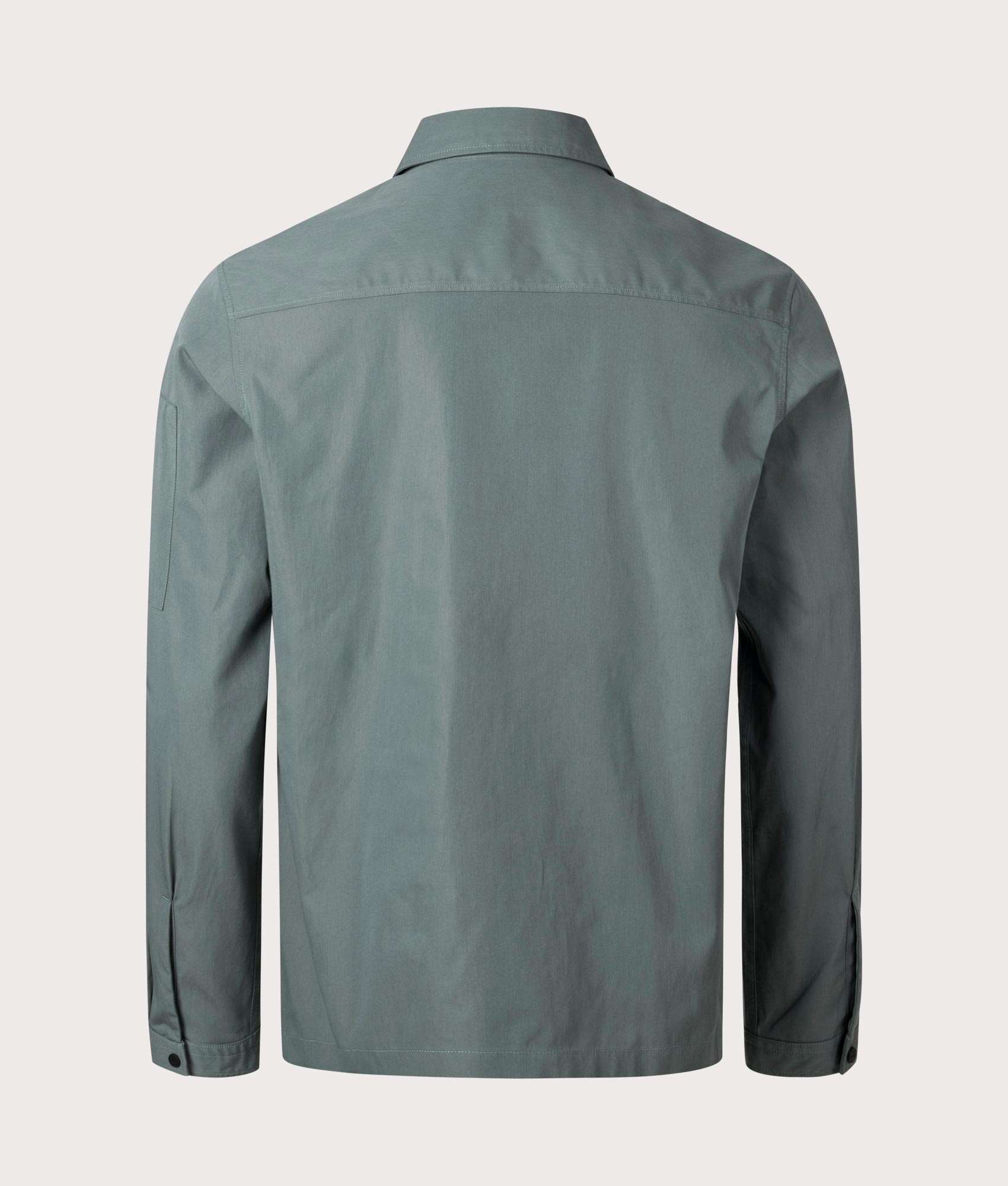 Emmond T-Shirt Green, HUGO, EQVVS, Mannequin Back