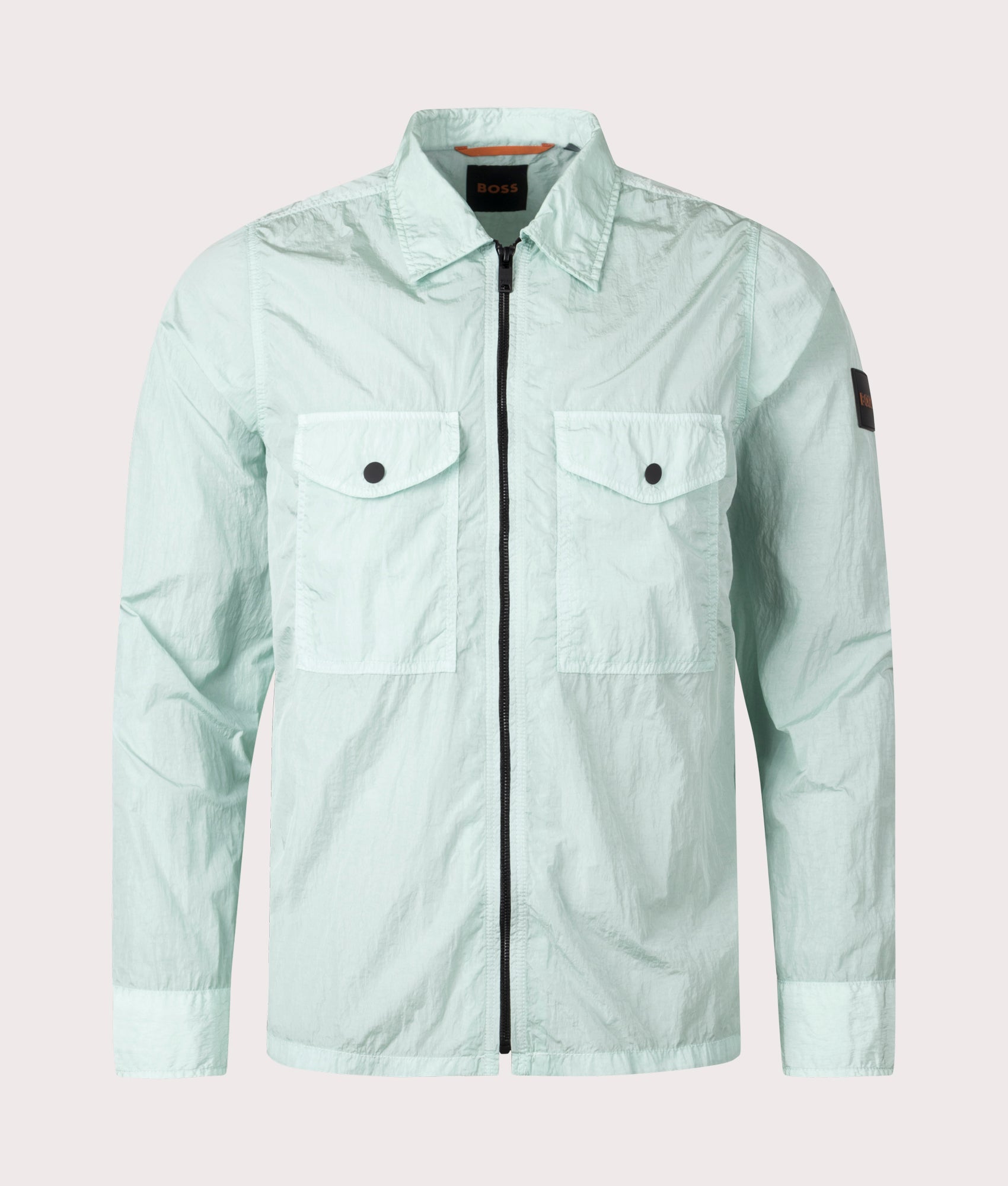 Regular Fit Lovel Zip Through Overshirt