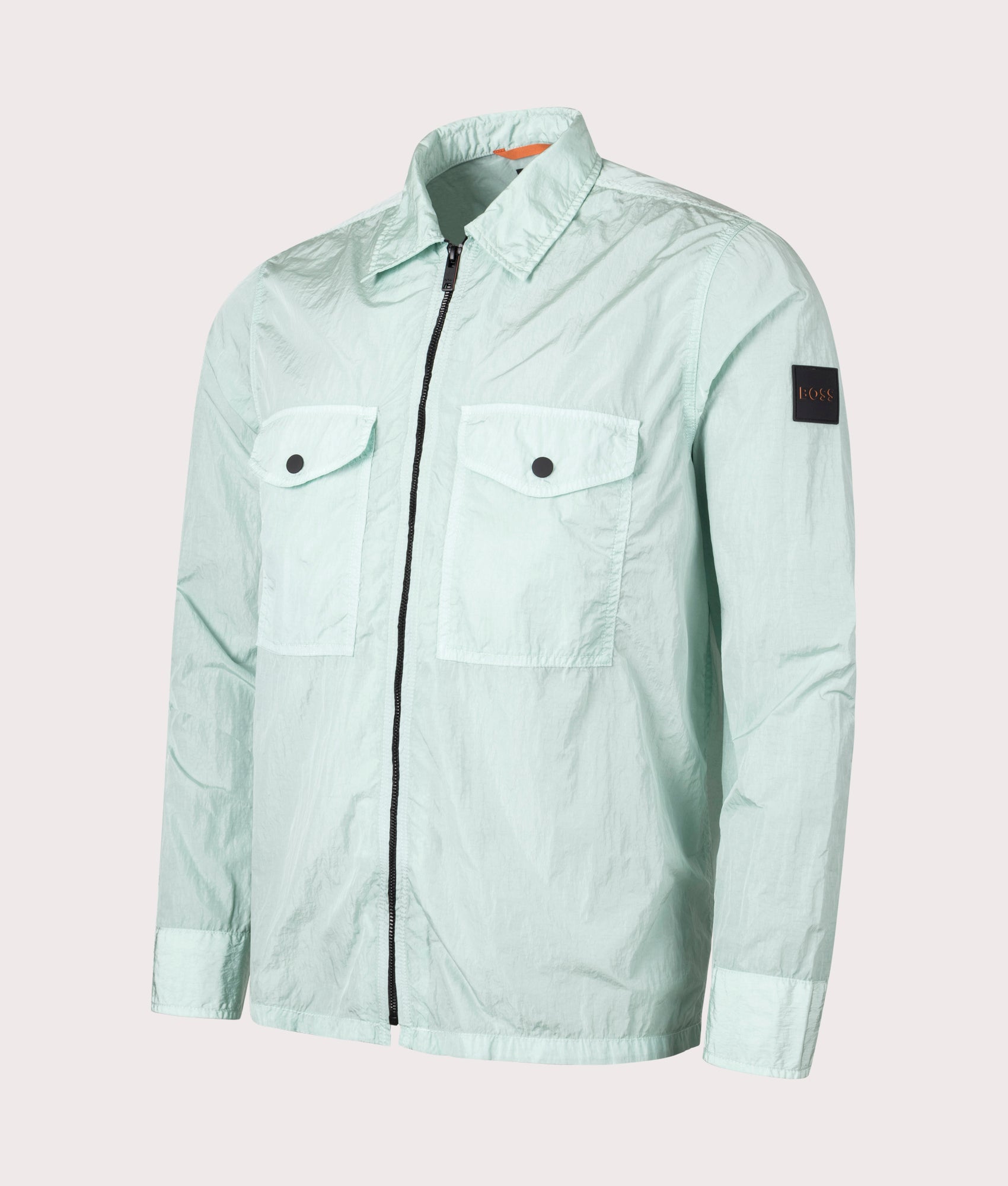 Regular Fit Lovel Zip Through Overshirt