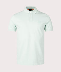 Slim Fit Passenger Polo Shirt: 446 Turquoise/Aqua 