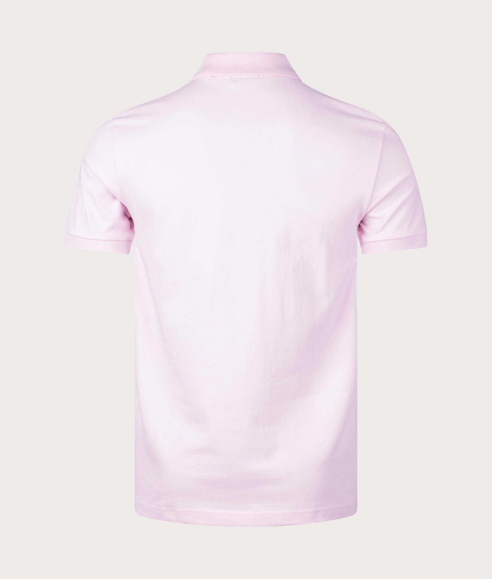 BOSS Slim Fit Passenger Polo Shirt in Light & Pastel Pink back Shot EQVVS