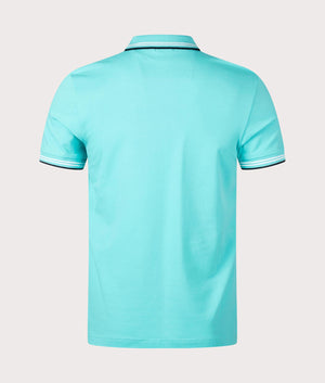 Paul Polo Shirt in Turquoise - BOSS - EQVVS