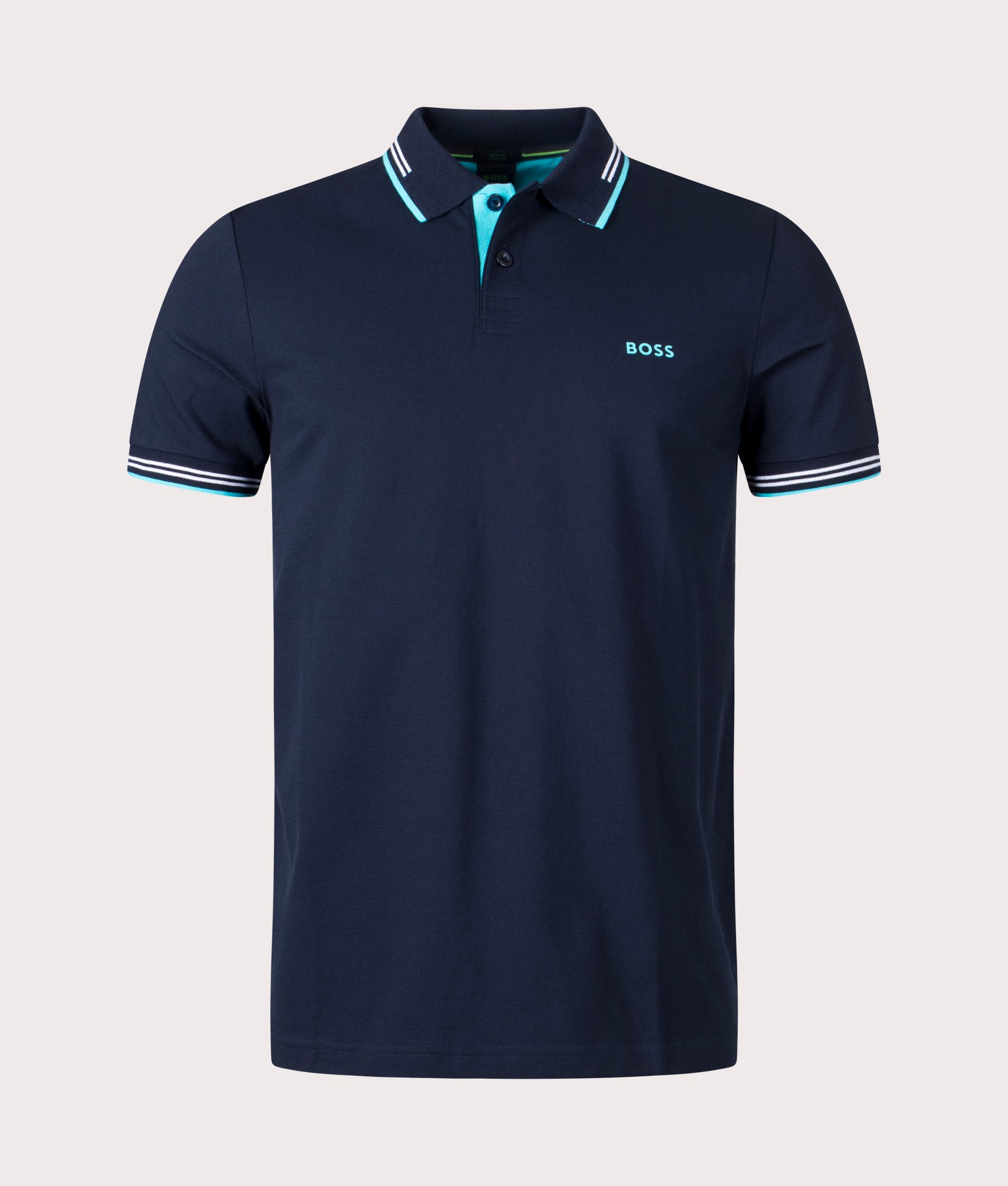 Paul Polo Shirt Dark Blue - BOSS - EQVVS