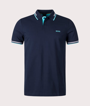 Paul Polo Shirt Dark Blue - BOSS - EQVVS